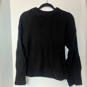 Topshop Black Knit Sweater
